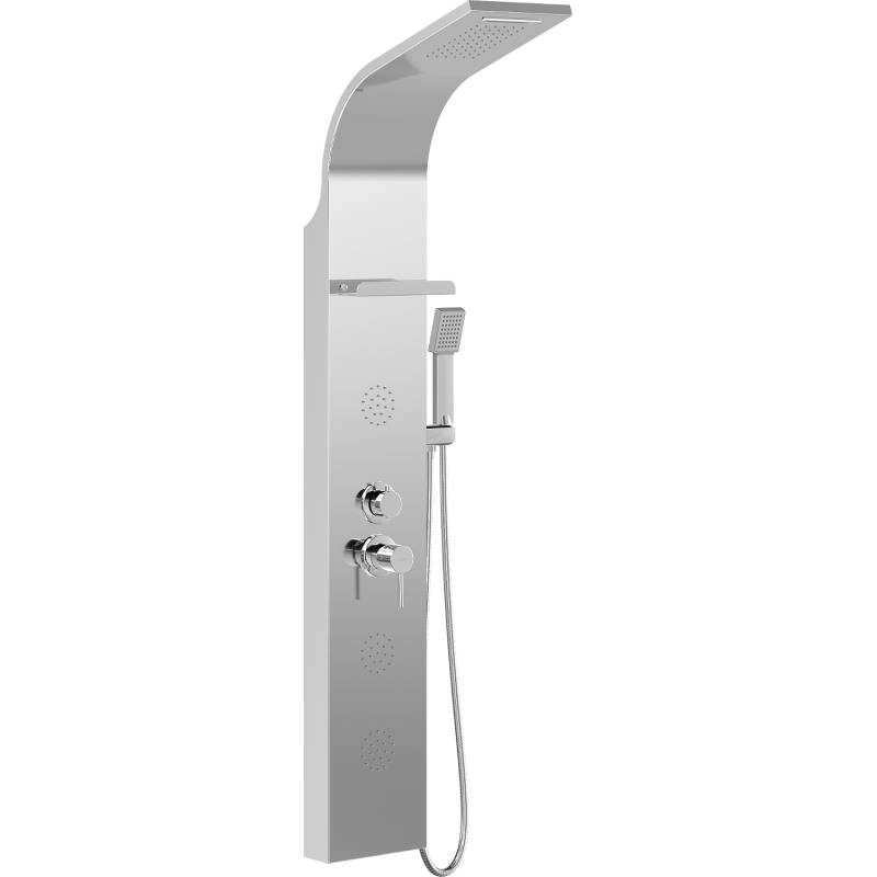 Mexen Borg sprchový panel, chrom - 7615-03-00