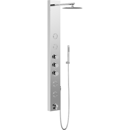 Mexen Ivo sprchový panel s výlevkou, chrom - 7608-03-00