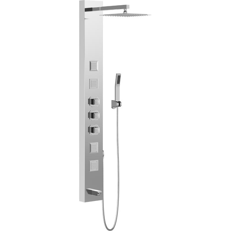 Mexen Orco sprchový panel, chrom - 7607-03-00