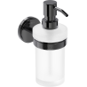 Mexen Gravo dávkovač mýdla, černý chrom - 70A93058-73