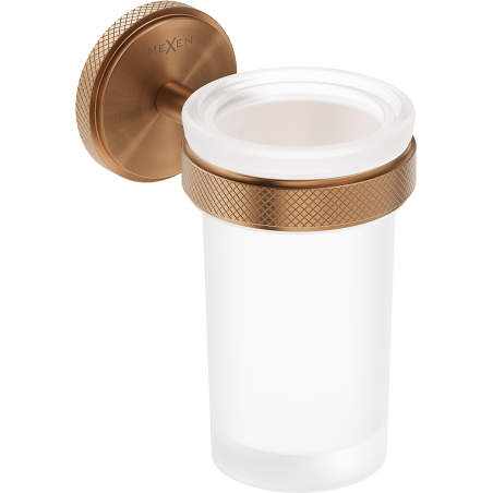 Mexen Gravo kelímek na kartáčky, kartáčovaná měď - 70A93051-65