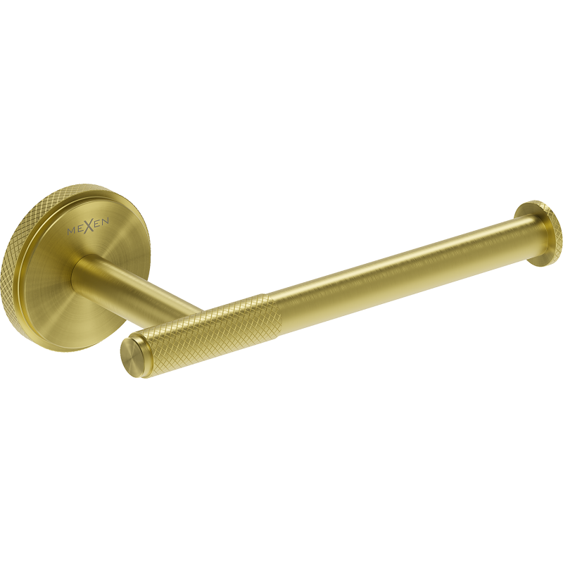 Mexen Gravo držák toaletního papíru, zlatý kartáčovaný - 70A93025-55