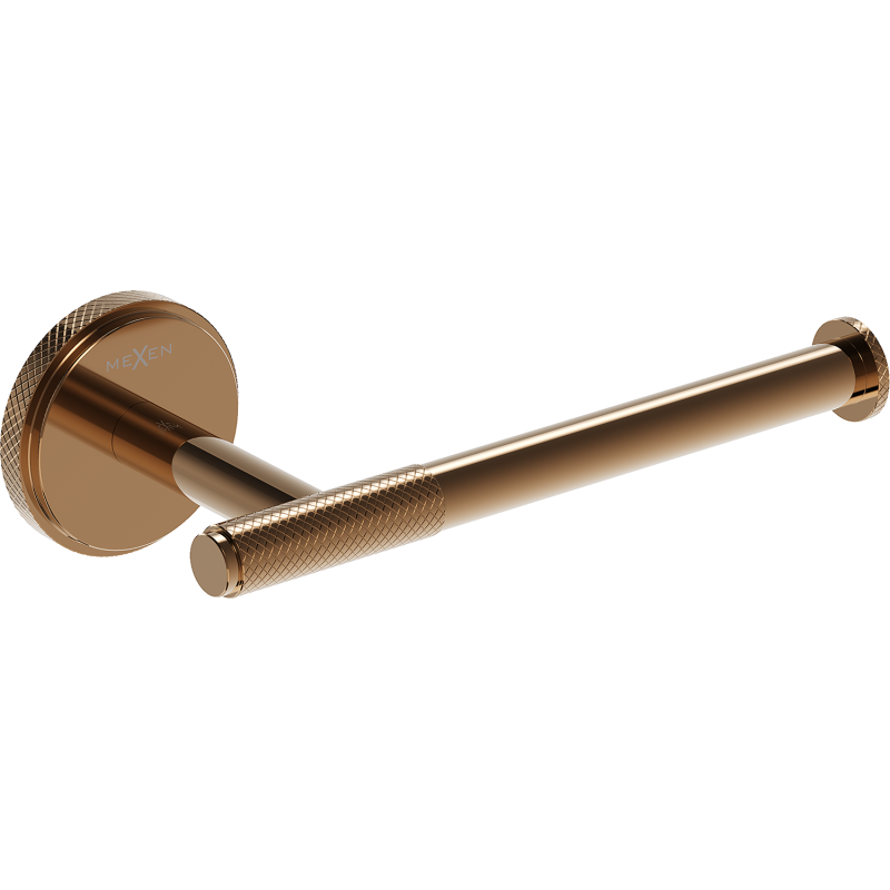 Mexen Gravo držák na toaletní papír, růžové zlato - 70A93025-60