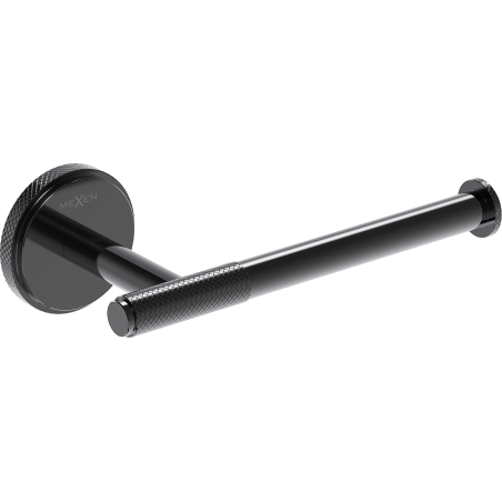 Mexen Gravo držák na toaletní papír, černý chrom - 70A93025-73