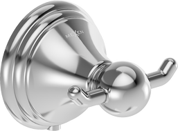 Mexen Lusso dvojitý háček na ručník, chrom - 70A16812-00