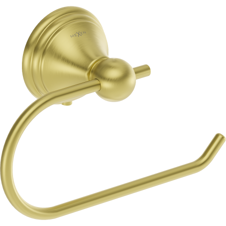 Mexen Lusso držák na toaletní papír, zlatý kartáčovaný - 70A16823-55