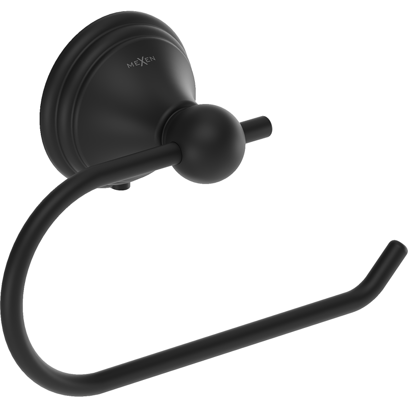 Mexen Lusso držák toaletního papíru, černý - 70A16823-70
