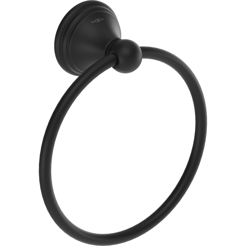 Mexen Lusso věšák na ručník, černý - 70A16831-70