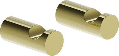 Mexen Loop háček na ručník (2 ks), zlatý - 70A71010-50