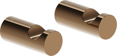 Mexen Loop háček na ručník (2 ks), růžové zlato - 70A71010-60