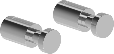 Mexen Loop háček na ručník (2 ks), chrom - 70A71011-00