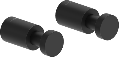 Mexen Loop háček na ručník (2 ks), černý - 70A71011-70