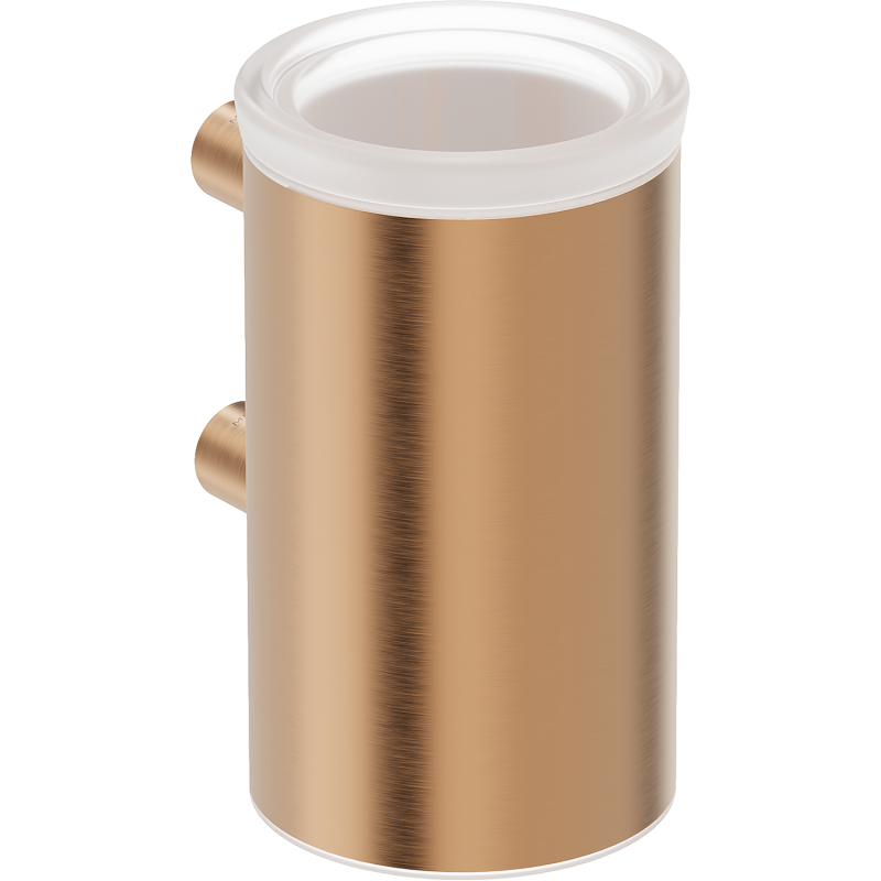 Mexen Loop šálek na kartáčky, kartáčovaná měď - 70A71051-65