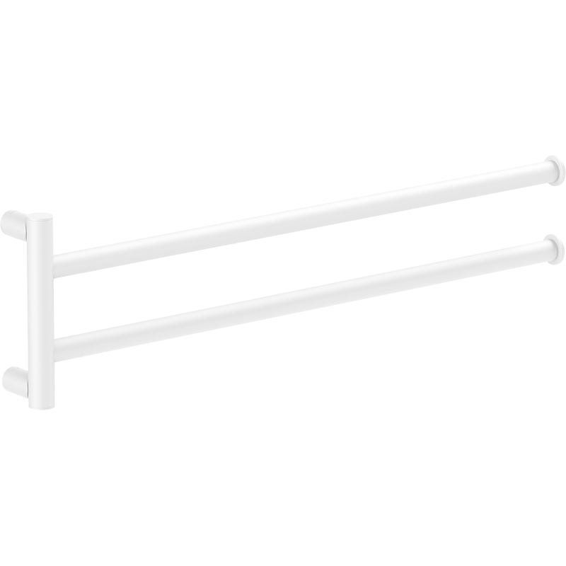 Mexen Loop dvojitý otočný držák na ručník, bílý - 70A71049-20
