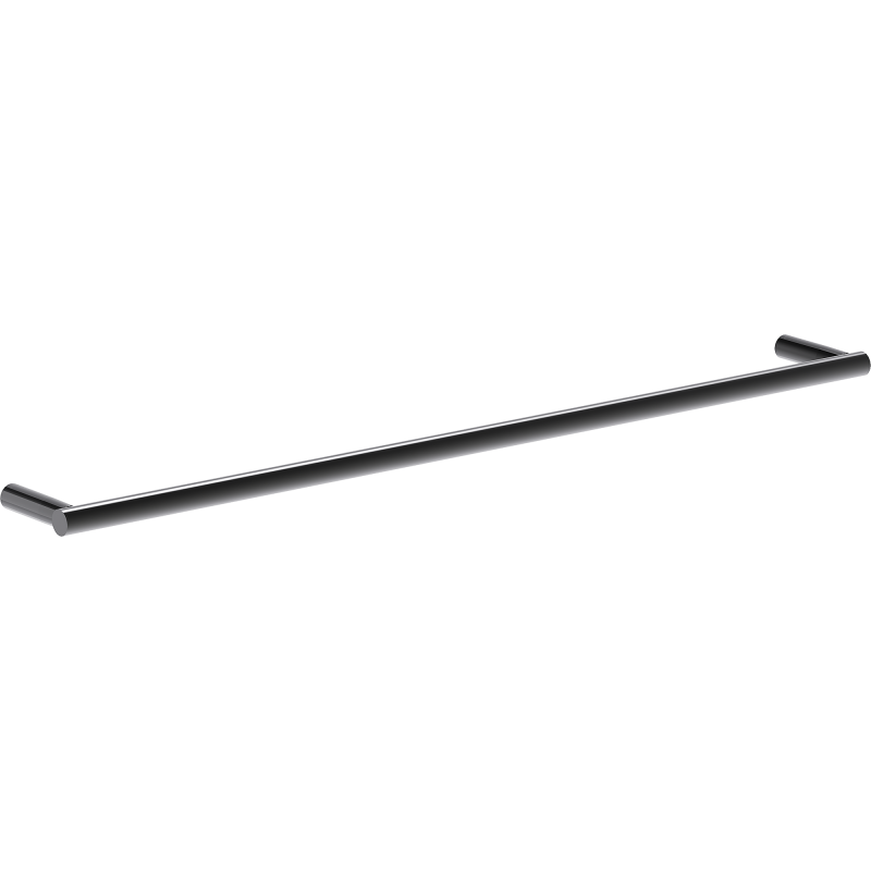 Mexen Loop věšák na ručník, černý chrom - 70A71045-73