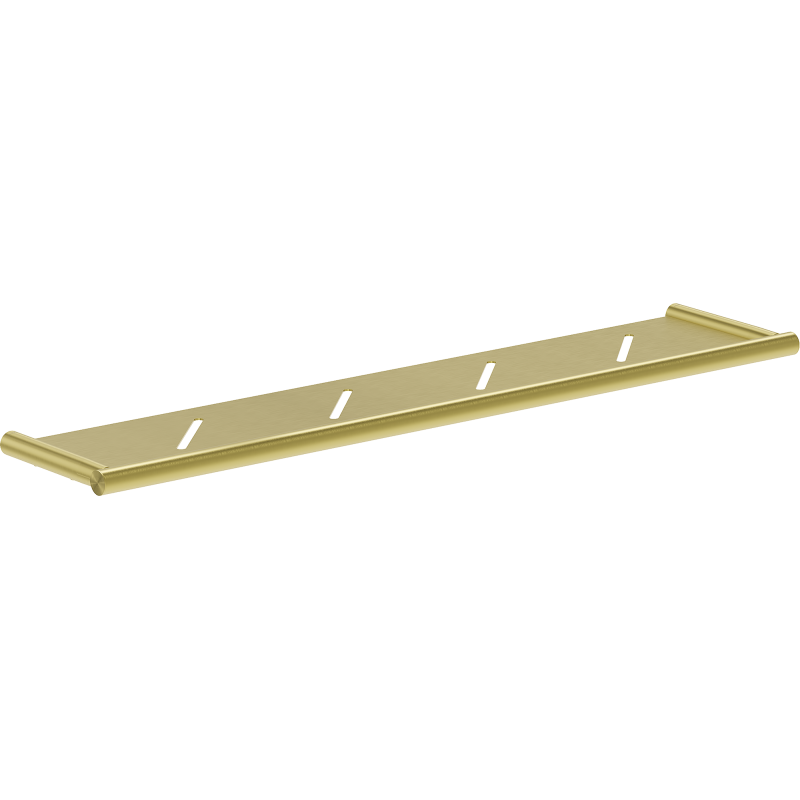 Mexen Loop závěsná police, zlatý kartáčovaný - 70A71061-55