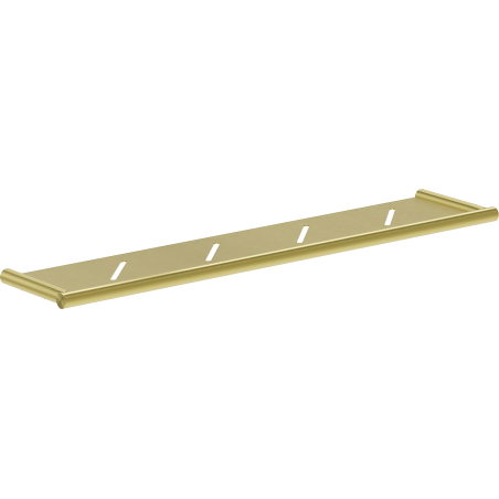 Mexen Loop závěsná police, zlatý kartáčovaný - 70A71061-55