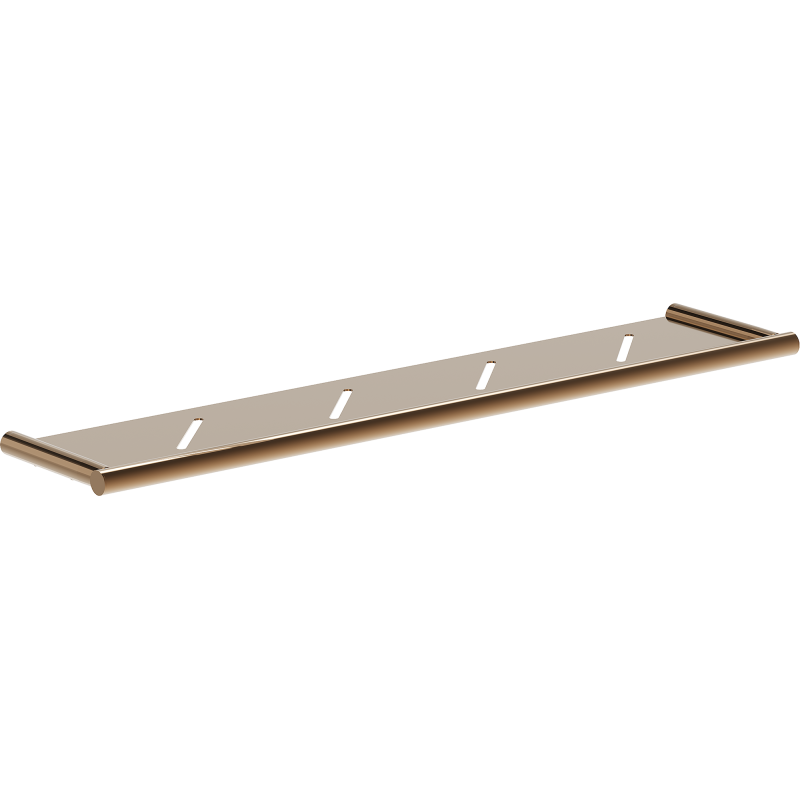 Mexen Loop závěsná police, růžové zlato - 70A71061-60