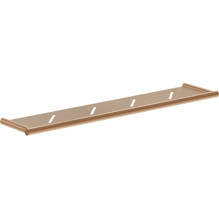 Mexen Loop závěsná polička, kartáčovaná měď - 70A71061-65