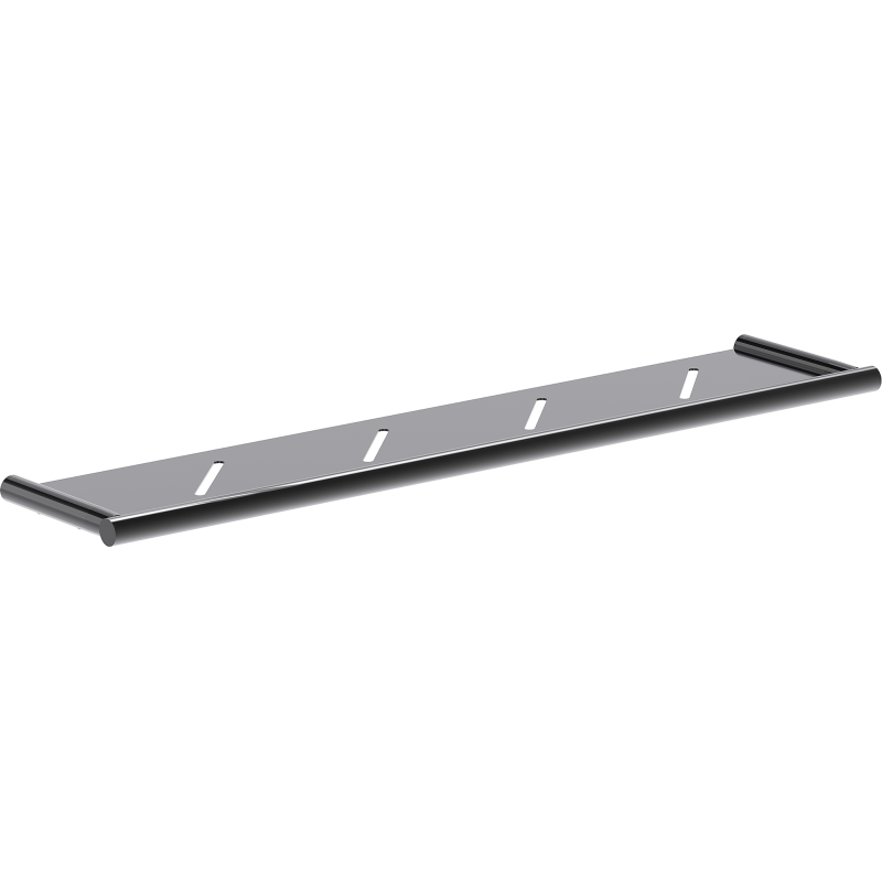 Mexen Loop závěsná polička, černý chrom - 70A71061-73