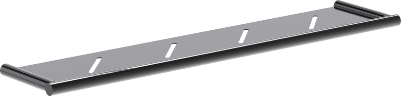 Mexen Loop závěsná polička, černý chrom - 70A71061-73