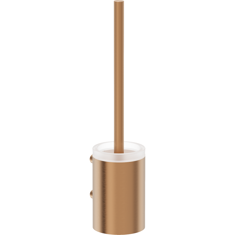 Mexen Loop toaletní kartáč, kartáčovaná měď - 70A71071-65