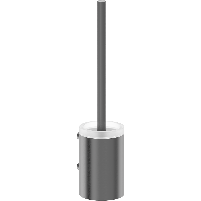 Mexen Loop toaletní kartáč, kartáčovaná gun gray - 70A71071-66