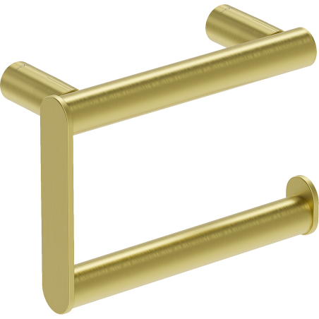 Mexen Loop držák na toaletní papír, kartáčovaný zlatý - 70A71023-55