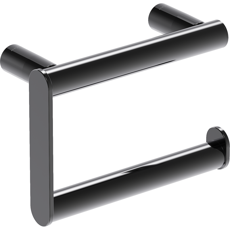 Mexen Loop držák na toaletní papír, černý chrom - 70A71023-73