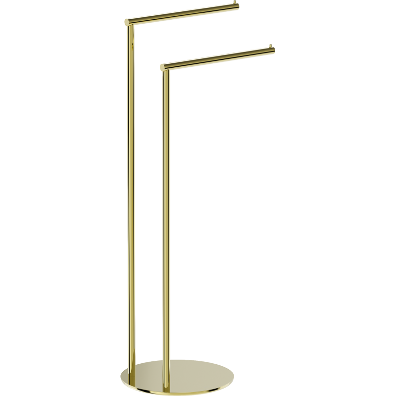 Mexen Loop stojací věšák na ručníky, zlatý - 70A71096-50