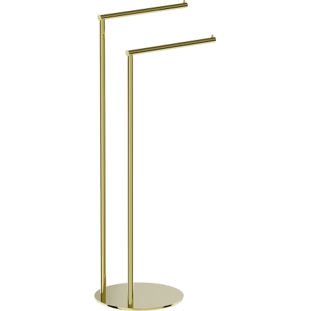 Mexen Loop stojací věšák na ručníky, zlatý - 70A71096-50