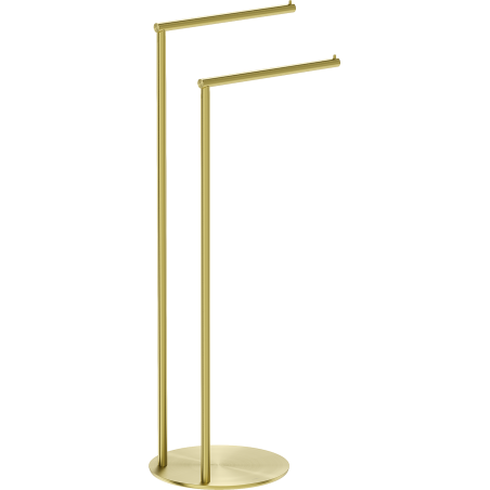 Mexen Loop stojací stojan na ručníky, zlatý kartáčovaný - 70A71096-55