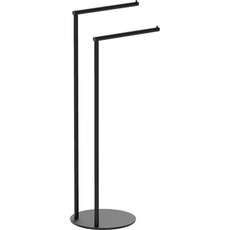 Mexen Loop stojací věšák na ručníky, černý - 70A71096-70