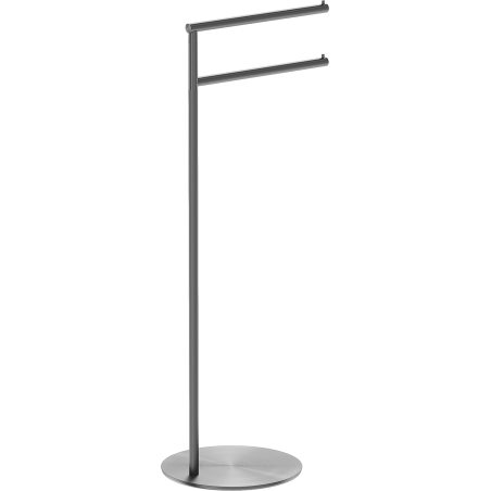 Mexen Loop stojací věšák na ručník, kartáčovaný gun šedý - 70A71097-66