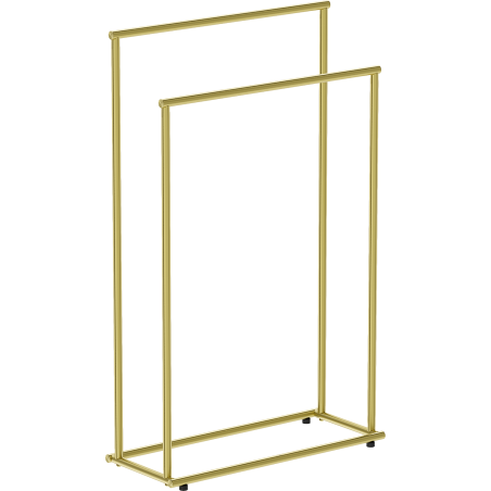 Mexen Loop stojanový věšák na ručníky, kartáčovaná zlatá - 70A71098-55