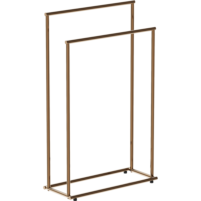 Mexen Loop stojací věšák na ručník, růžové zlato - 70A71098-60