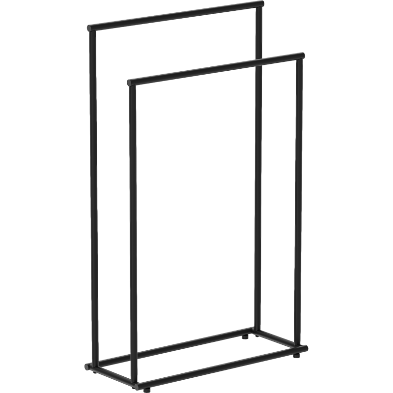 Mexen Loop stojací věšák na ručníky, černý - 70A71098-70