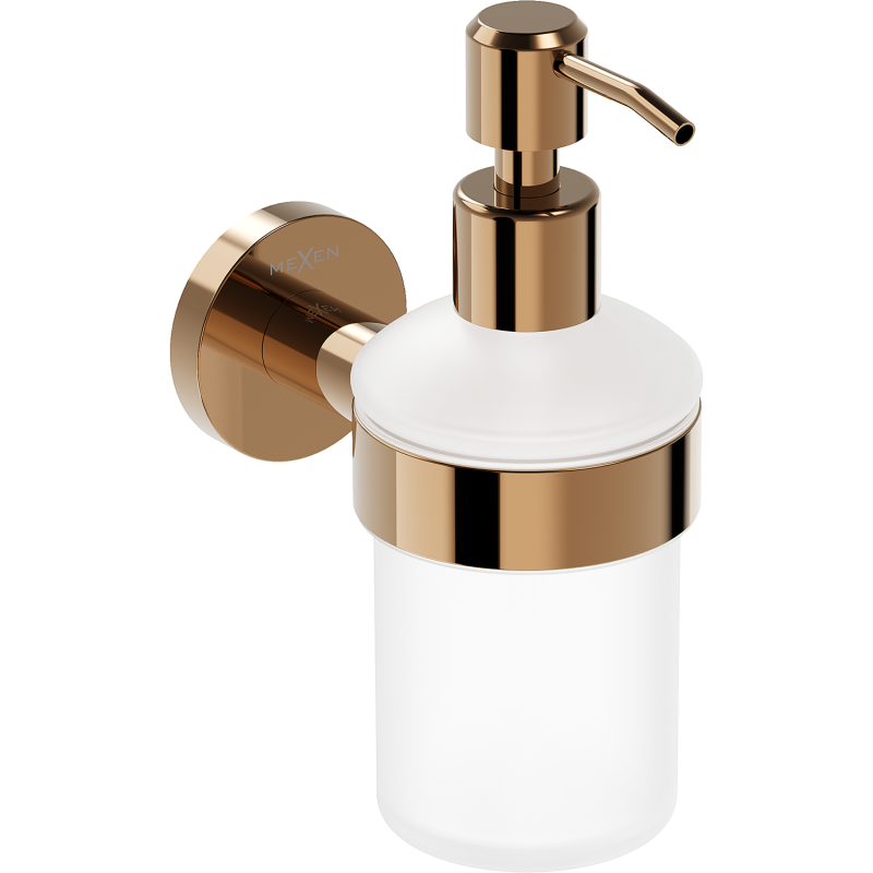 Mexen Ovio dávkovač mýdla, růžové zlato - 70A19558-60