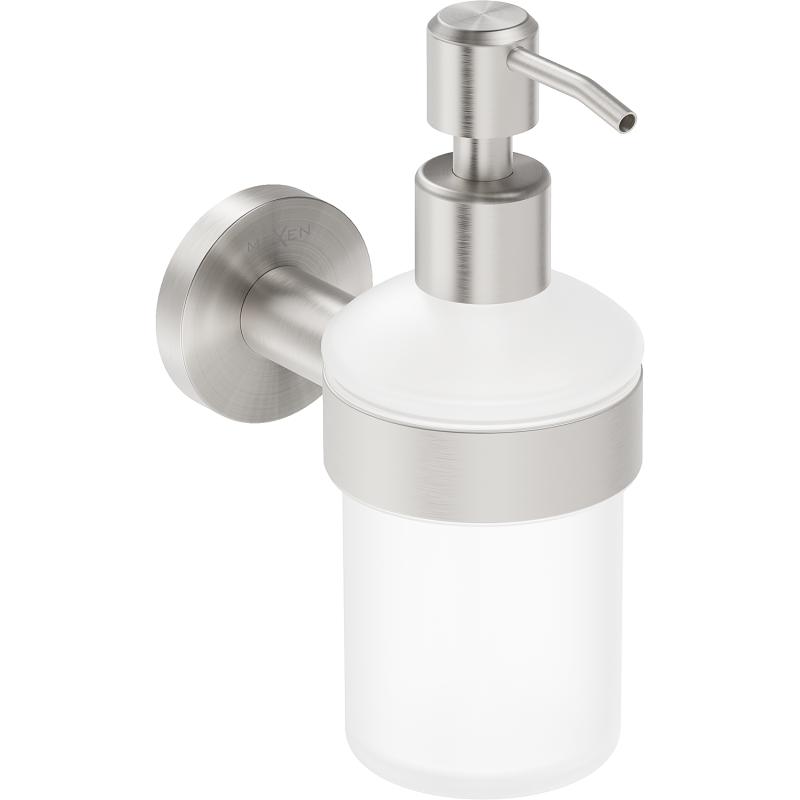 Mexen Ovio dávkovač mýdla, kartáčovaný nikl - 70A19558-97