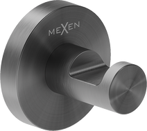 Mexen Ovio háček na ručník, kartáčovaná gun gray - 70A19511-66