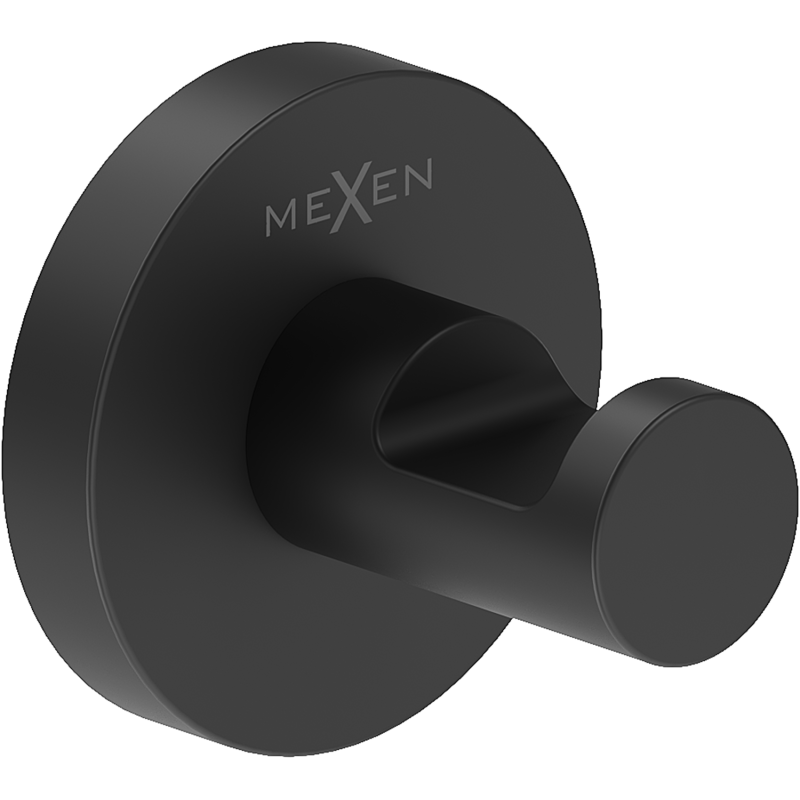 Mexen Ovio háček na ručník, černý - 70A19511-70