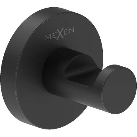 Mexen Ovio háček na ručník, černý - 70A19511-70