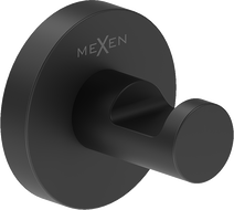 Mexen Ovio háček na ručník, černý - 70A19511-70