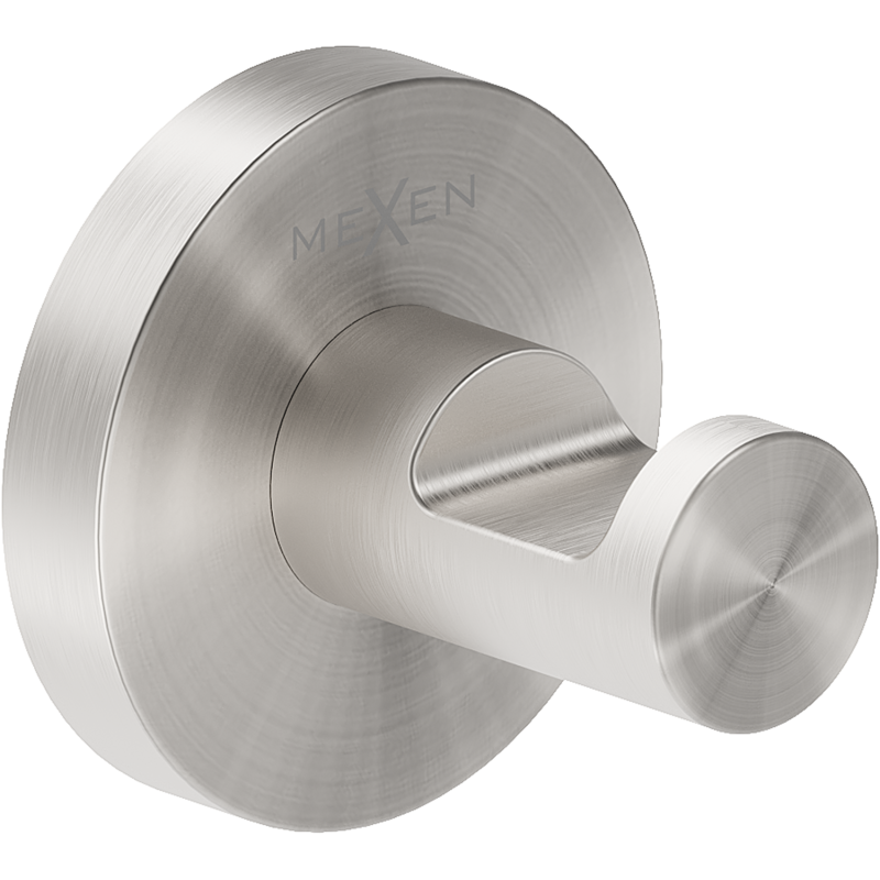 Mexen Ovio háček na ručník, kartáčovaný nikl - 70A19511-97