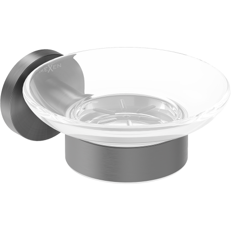 Mexen Ovio mýdlenka, kartáčovaná pistole šedá - 70A19555-66