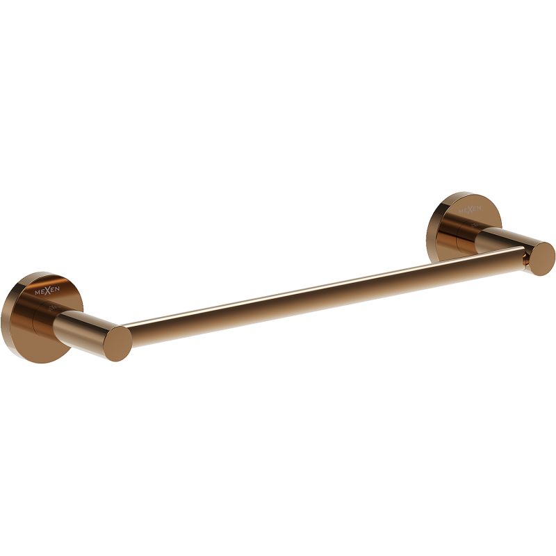 Mexen Ovio věšák na ručníky, růžové zlato - 70A19541-60