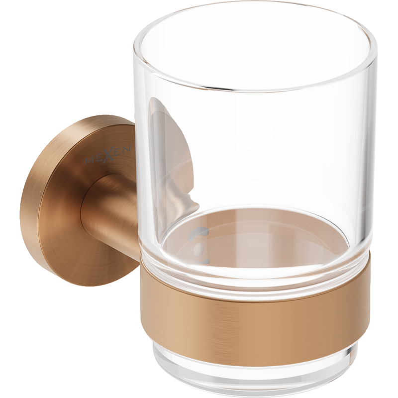 Mexen Ovio kelímek na kartáčky, kartáčovaná měď - 70A19551-65