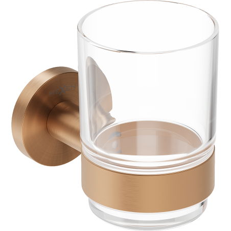 Mexen Ovio kelímek na kartáčky, kartáčovaná měď - 70A19551-65