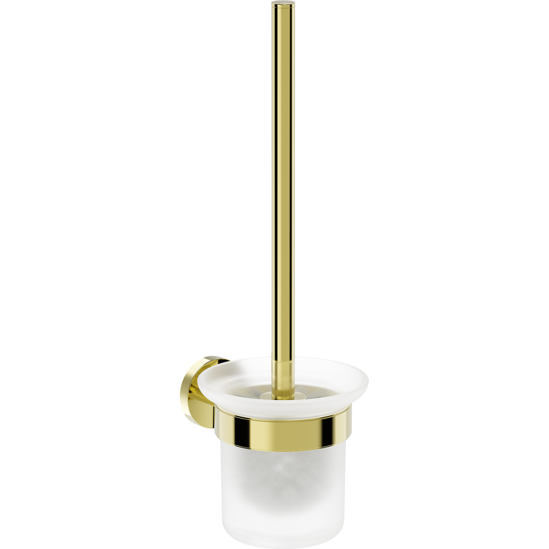 Mexen Ovio toaletní kartáč, zlatý - 70A19571-50