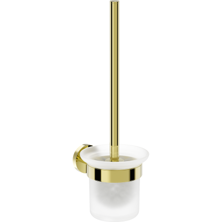 Mexen Ovio toaletní kartáč, zlatý - 70A19571-50